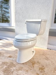 A Kohler Two Piece Toilet