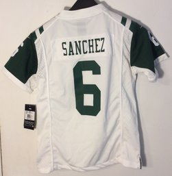 Nike On Field New Yotk Jets Mark Sanchez Jersey Youth Medium New With Tags