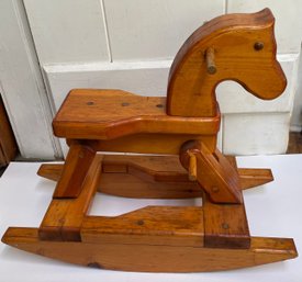 Solid Wooden Rocking Horse - Beautifully Made