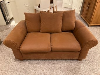 Brown Microfiber Sofa