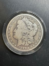 1897-O Morgan Silver Dollar