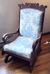 Exquisite Victorian Era Antique Rocking Chair