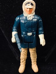 Vintage Star Wars - Han Solo Hoth Outfit  - Complete Action Figure W/ Weapon