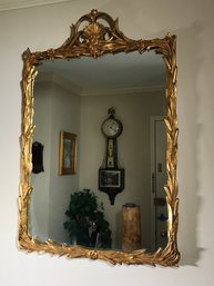 Stunning Vintage Rococo Mirror - Gold Gilt Gesso Finish - Very Nice - Very Beautiful Mirror - Large Size