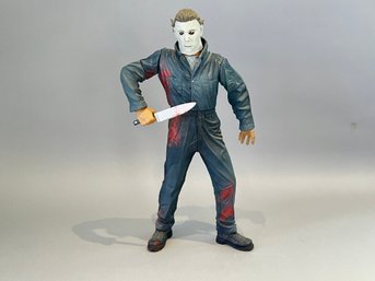 Michael Myers Large Action Figure By McFarlane With Bloody Knife And Sound Effects