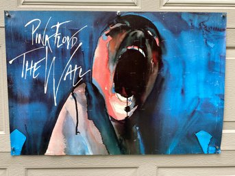 Vintage Pink Floyd THE WALL Poster. Winterland Productions San Francisco. 1987 Pink Floyd Music.