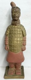 Ceramic Chinese Warrior Statue