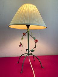 Iron Rose Based Table Lamp