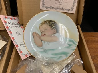 NEW IN BOX Hamilton Collection Bessie Peace Gutman Collectible Plates ~ 8 Plates ~