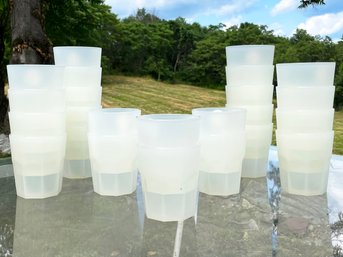 Tumblers From Italy By Mepra In Ice Color - Unbreakable Great By The Pool!