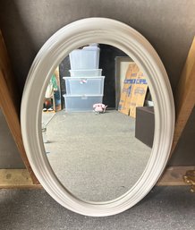 Beautiful Oval Wooden Frame Mirror Wall Hanging Bedroom Or Bathroom Mirror. RC/CVBC-A