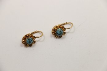 14k Yellow Gold Earrings