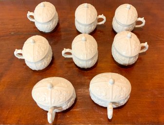 Set Of 8 Pots De Creme