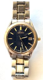 Seiko Stainless Steel Two Tone Watch