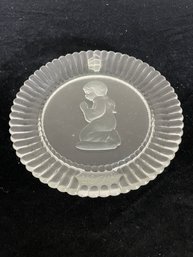 Goebel Annual Crystal Glass Collector Plate 1979