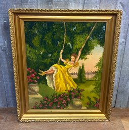 Gorgeous Signed Marian Shepard 1971 Framed Oil On Canvas