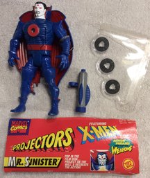 1995 Marvel Comics X-Men Projectors Mr. Sinister Action Figure New Without Box
