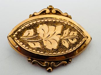 VICTORIAN GOLD-FILLED PENDANT OR BROOCH