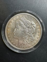 1921-D Morgan Silver Dollar