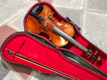 An Antique Japanese Violin - Made In Nippon