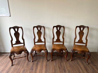 Magnificent Group Of (4) Dining Chairs #1