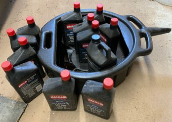 12 Quarts Oil & Oil Drain Pan