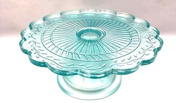 Maison Blue Cake Stand By Circleware Crystal