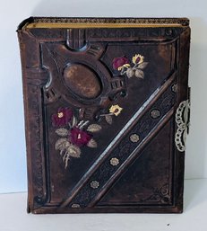 Antique Ornate Leather Photo Album