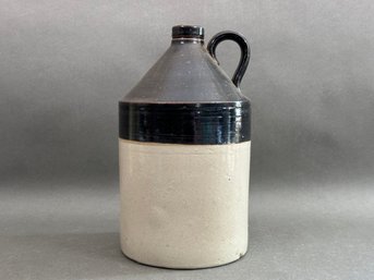 Another Great Two-Tone Vintage Pottery Jug