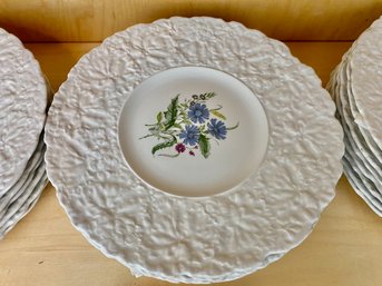 Royal Cauldron Ironstone Plates, Floral (20)