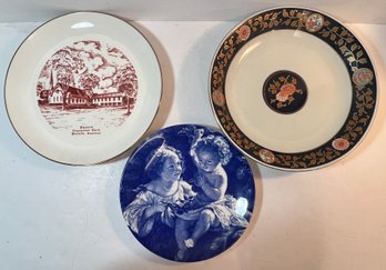 Lot Of 3 Decorative Plates