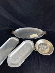 Metal Tray Lot