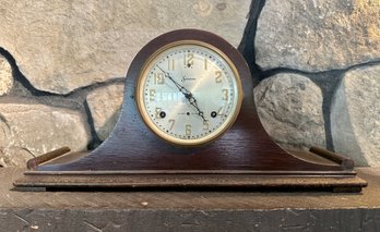 Vintage Sessions Wood Cased Mantle Clock