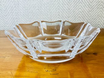 Orrefors Corona Crystal Bowl