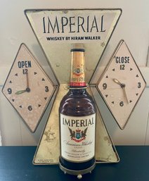 Vintage Imperial Whiskey By Hiram Walker Advertisement