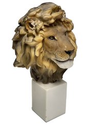 Cold Cast Resin 9' Lion Head Bust