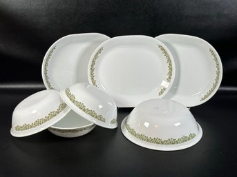 Corelle Dinnerware By Corning, Completer Pieces, Spring Blossom Pattern