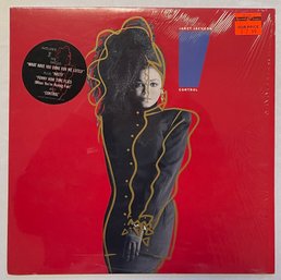 Janet Jackson - Control SP-5106 EX W/ Original Shrink Wrap And Hype Sticker