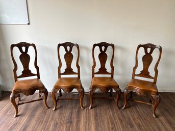 Magnificent Group Of (4) Dining Chairs #2