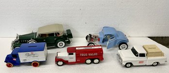 5 Collectible Cars ~ 3 Banks ~ ERTL & More ~