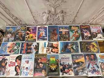 Mixed Lot Of VHS Tapes / Movies In Different Genres