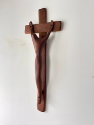 Unique Mid Century Comins Craft Crucifix