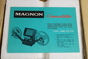 Magnon Convertible Film Editor. Brand New In The Box.