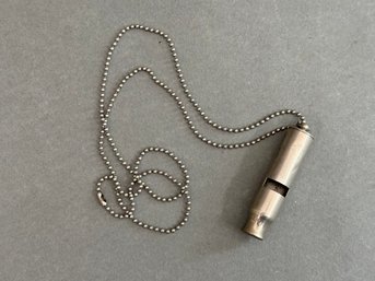 A Vintage Whistle Pendant