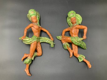 Mid-Century Aztec Dancers Wall Art