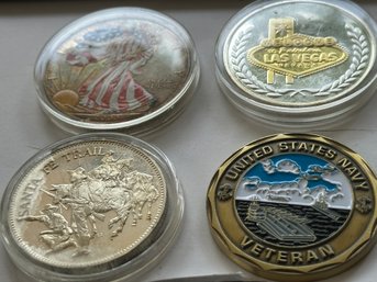 4 Commemorative And Collectible Coins