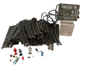 Lot Of Train Track For N Gauge Trains Plus Transformer Some Miniatures!