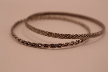 925 Sterling Bangles (2)