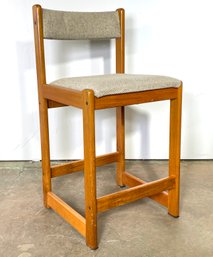 A Vintage Upholstered Stool