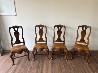 Magnificent Group Of (4) Dining Chairs #3